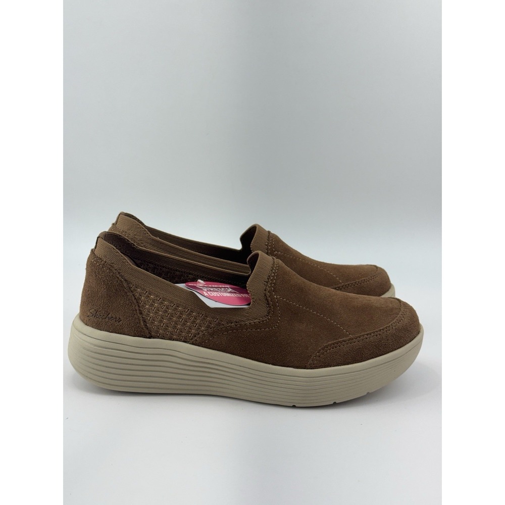 Skechers Arch Fit Women's Brown Laguna Sublte Spice Casual Air Cooled Size 6.5